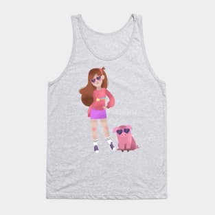 Cool Mabel and Waddles Tank Top